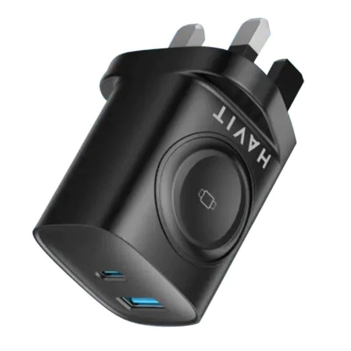 شاحن هافيت UC132 - شاحن جداري 3 في 1 للسفر - Eufy iraq