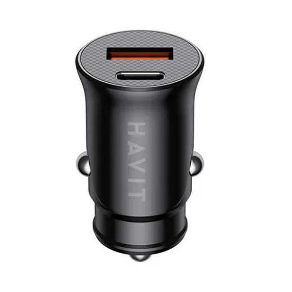 شاحن سيارة هافيت (Havit) - الموديل CC2022 USB Type - C+USB - A - Eufy iraq