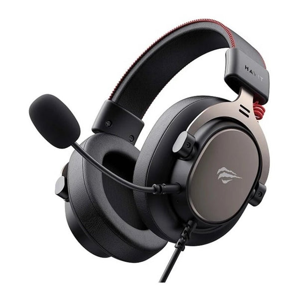 سماعة الألعاب Havit H2015E السلكية مكبرات 53 ملم، تصميم مريح، وتوافق متعدد للمنصات عبر 3.5 ملم - Eufy iraq