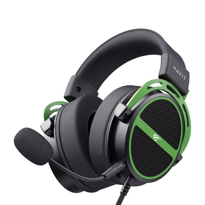 سماعة الألعاب Havit H2030E السلكية تصميم خفيف من سبيكة معدنية، مكبرات 50 ملم، وتوافقية واسعة - Eufy iraq