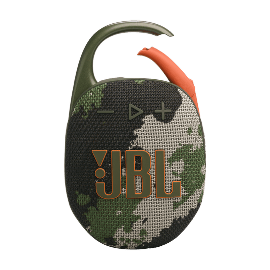 سماعة JBL Clip 5 المحمولة (Ultra - portable) تصميم حلقة تعليق مطور، صوت 7 واط أقوى، ومتانة IP67 - Eufy iraq