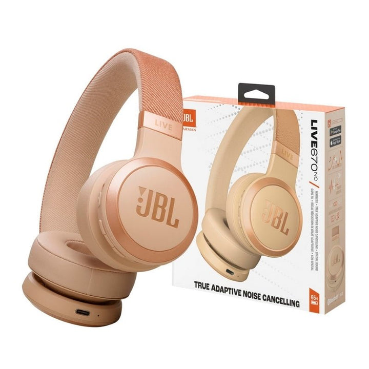 سماعة JBL Live 670NC (True Adaptive Noise Cancelling) تصميم فوق الأذن ( On - Ear ) - Eufy iraq