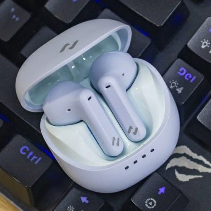 سماعات Havit TW931 اللاسلكية الاتصال الواضح: Dual - Mic AI - ENC للمكالمات، 6 ساعات تشغيل، و Bluetooth5.4 - Eufy iraq