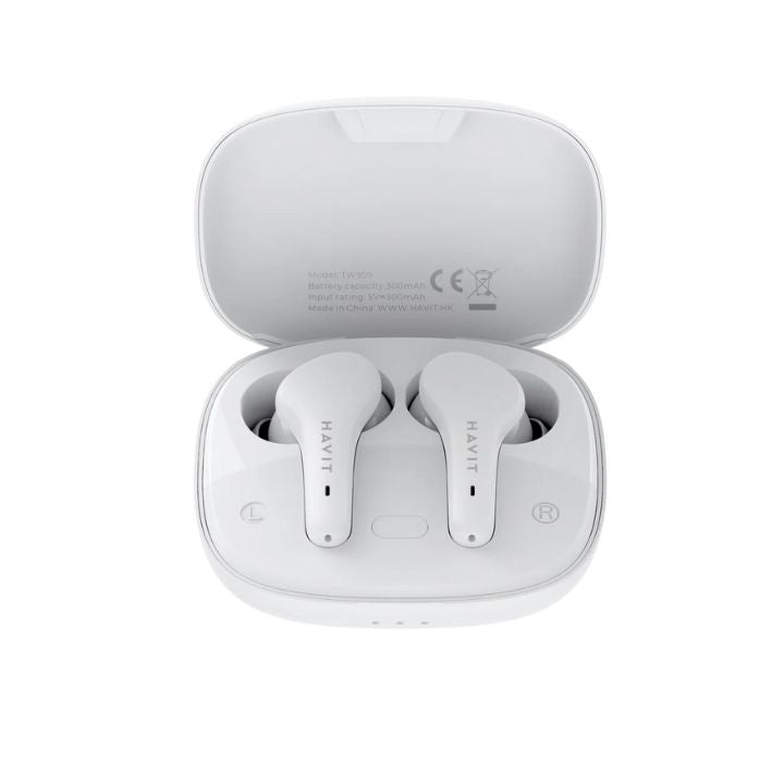 سماعات Havit TW959 اللاسلكية اتصال واضح: 4 - Mic ENC للمكالمات، 65ms Game Mode، 24H تشغيل - Eufy iraq