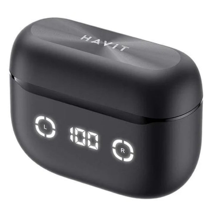 سماعات Havit TW984 اللاسلكية إلغاء ضوضاء نشط (ANC)، اتصال Dual Pairing، 7 ساعات تشغيل، و Bluetooth5.4 - Eufy iraq