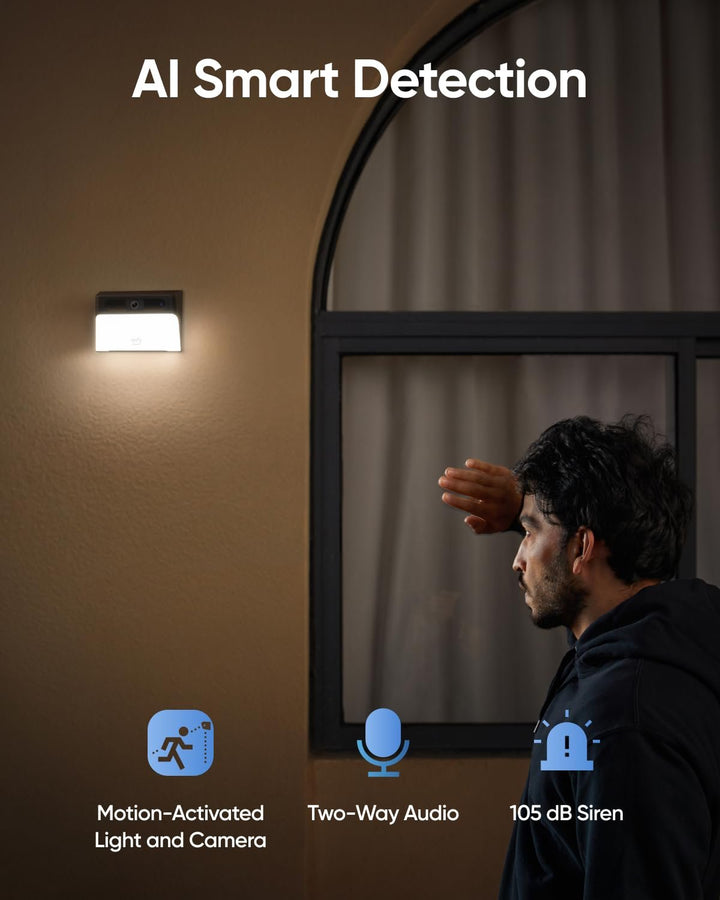 Solar Wall Light Cam S120 - Eufy iraq