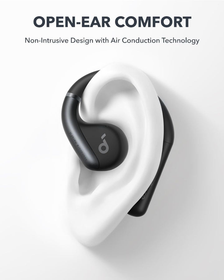 soundcore by Anker, AeroFit Open - Ear Headphones, Ultra Comfort, Snug Fit, Ergonomic Ear Hook - Eufy iraq
