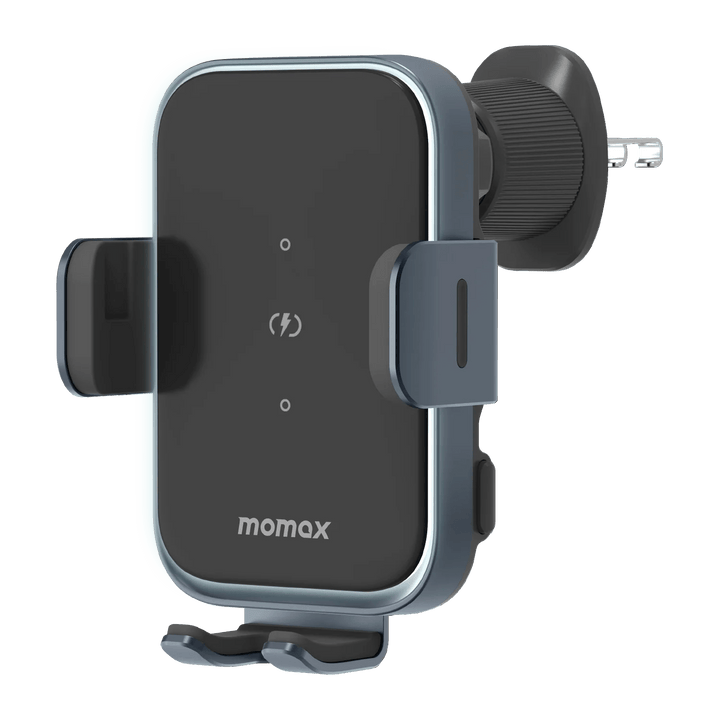 ستاند Momax Q.Mount Smart 6 للسيارة شاحن سيارة Qi لاسلكي 15W : تقنية اللف المزدوج - Eufy iraq