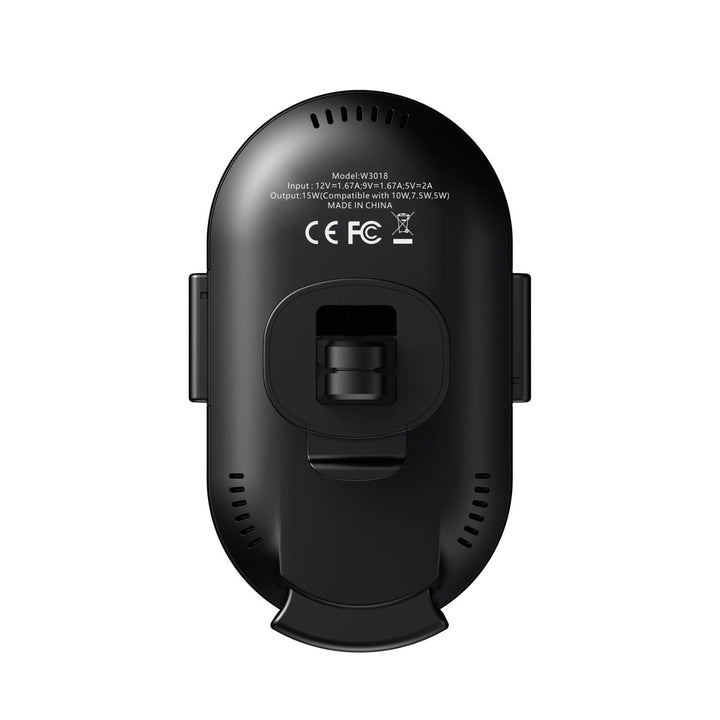 ستاند سيارة وشاحن لاسلكي Havit W3018 شاحن لاسلكي سريع بقوة 15W وحامل هاتف للسيارة باللون الأسود - Eufy iraq