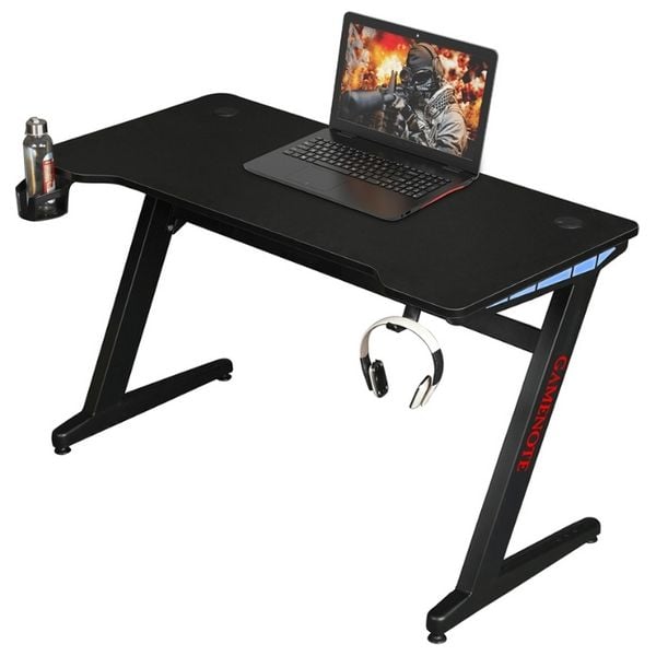 طاولة الألعاب Havit GD905 مع إضاءة LED تصميم قوي من سبائك الألومنيوم، إضاءة RGB 7 ألوان، وإدارة متقدمة للكابلات - Eufy iraq